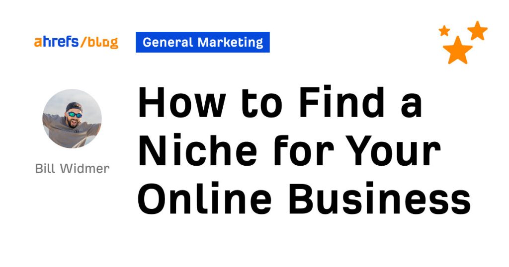 how to find a niche for your online business