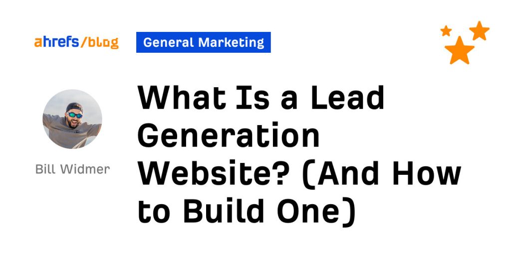 what is a lead generation website? (and how to build